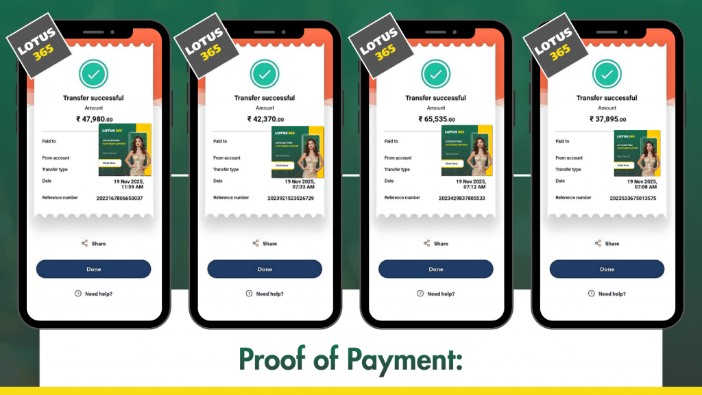 Lotus365 Blue Online Casino Games  